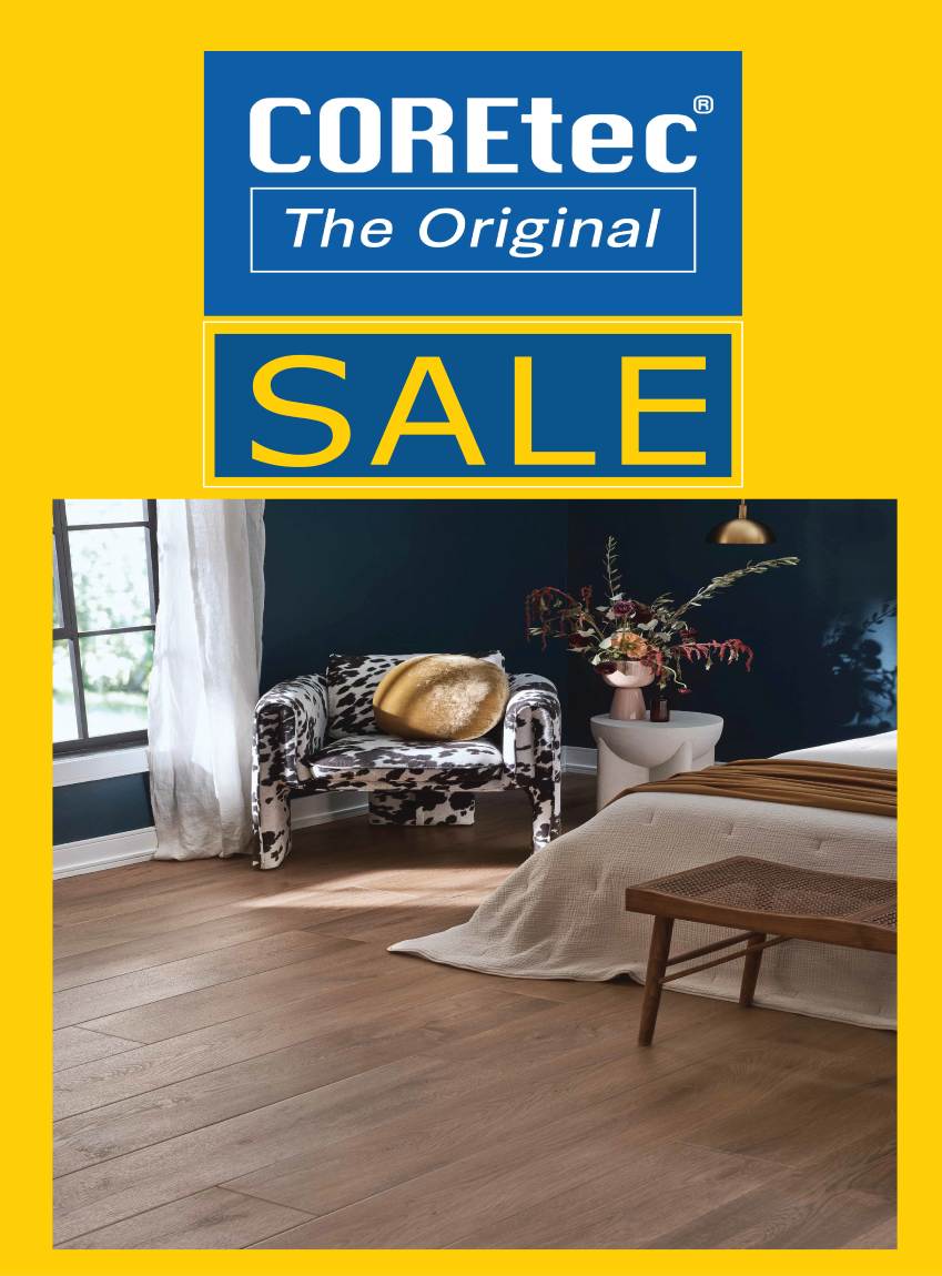 Dad and daughter playing on a newly installed wood floor