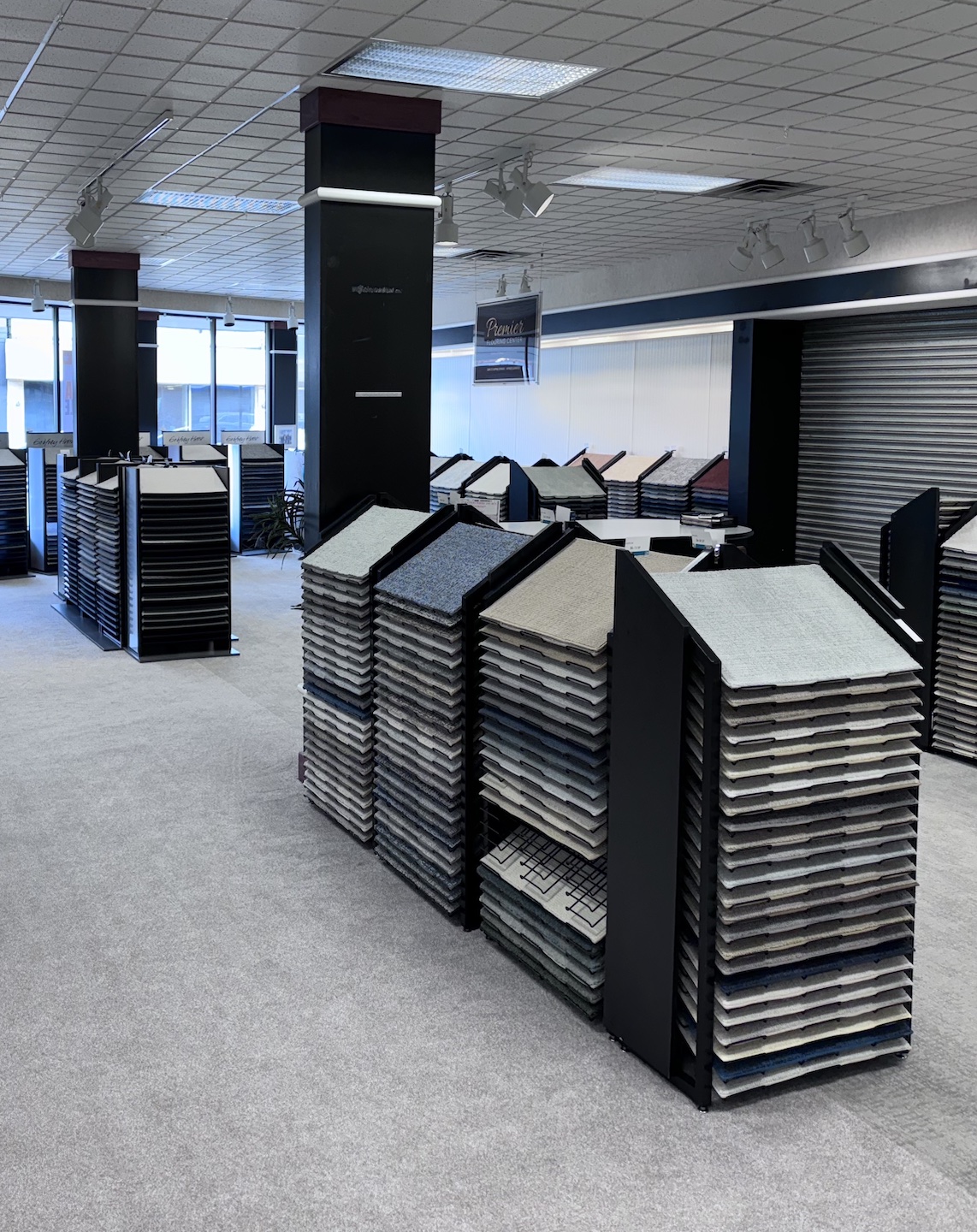 Animated carpet exploded view